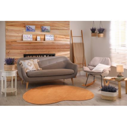 Tappeto antiscivolo LOREN 120x170 cm arancione