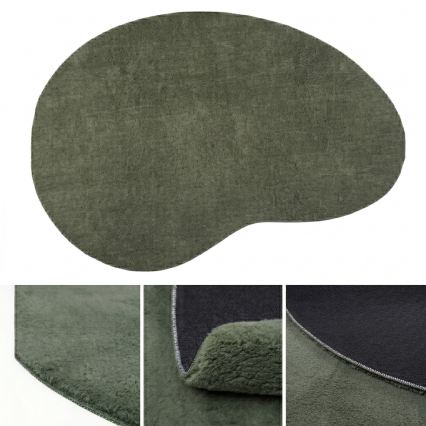 Tappeto antiscivolo LOREN 120x170 cm verde scuro