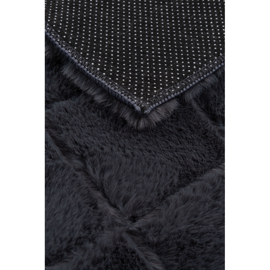 Tappeto antiscivolo MODENA NEW 120x160 cm antracite