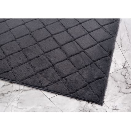 Tappeto antiscivolo MODENA NEW 60x100 cm antracite