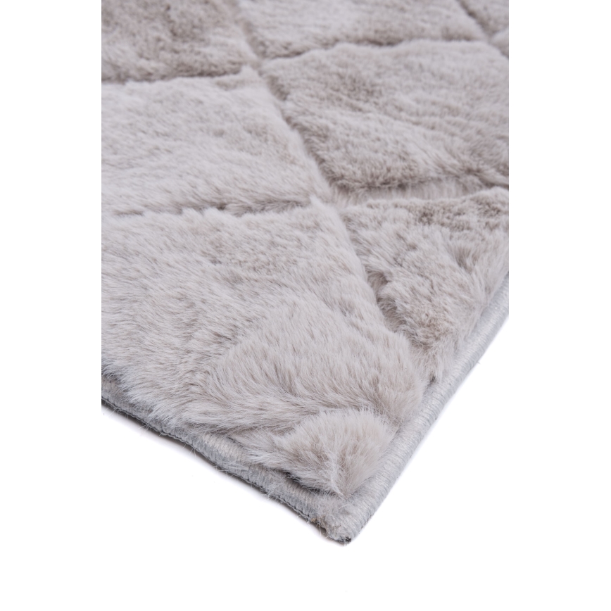 Tappeto antiscivolo MODENA NEW 60x100 cm grigio chiaro