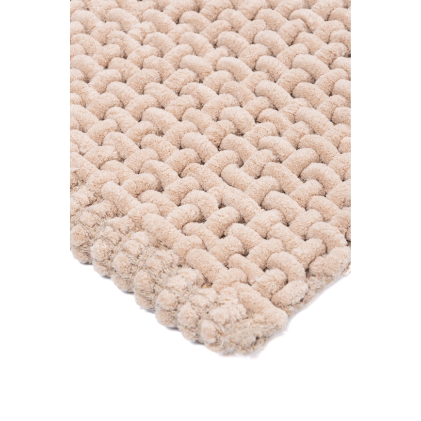 Tappeto da bagno BELWEDER 60x100 cm beige