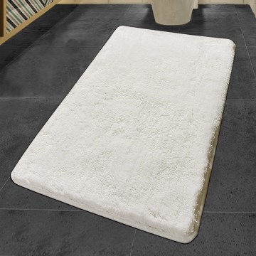 Tappeto da bagno HAVAI 80x140 cm bianco