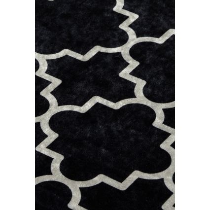 Tappeto da bagno KUPA 40x60 cm nero