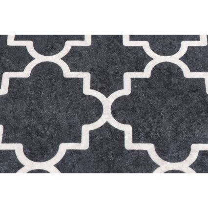Tappeto da bagno KUPA 40x60 cm nero