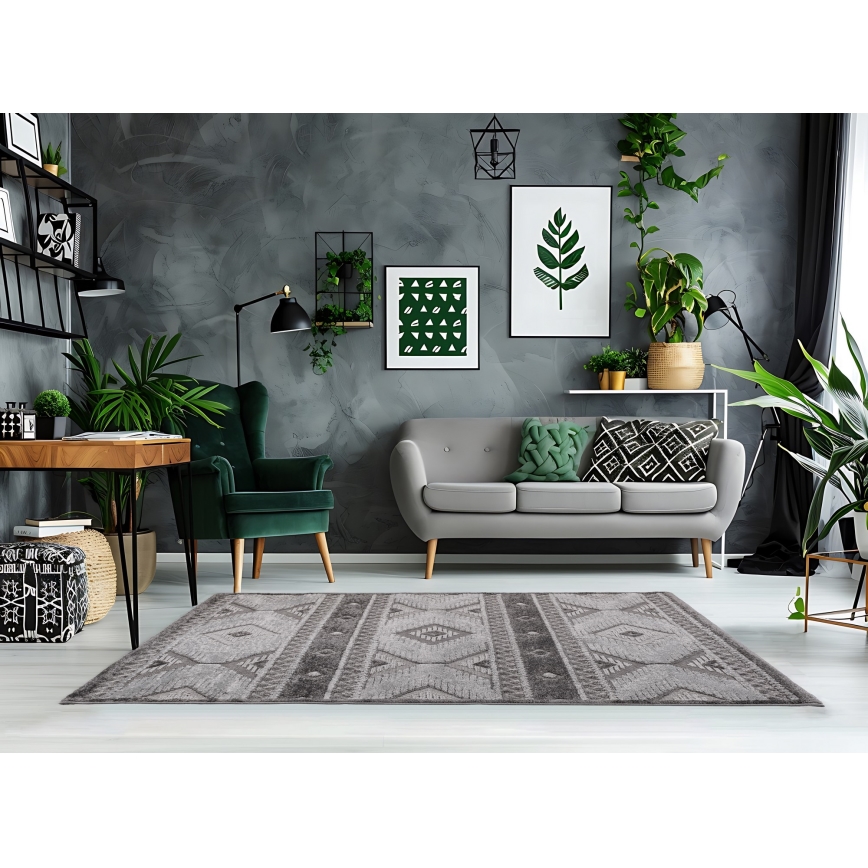 Tappeto da esterno CHIARA 80x150 cm grigio