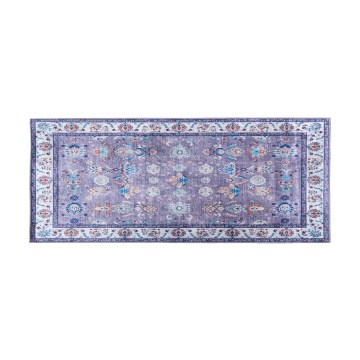 Tappeto orientale antiscivolo PRINT SHINE 70x140 cm blu