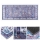 Tappeto orientale antiscivolo PRINT SHINE 70x140 cm blu