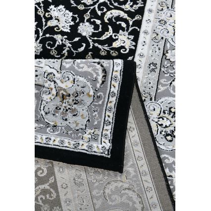 Tappeto orientale GRECE 120x170 cm 2150 g/m2 nero/grigio/bianco