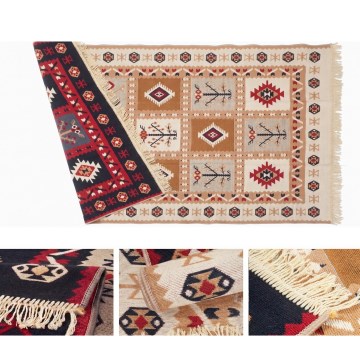 Tappeto orientale reversibile KILIM GOLD 60x120 cm multicolore
