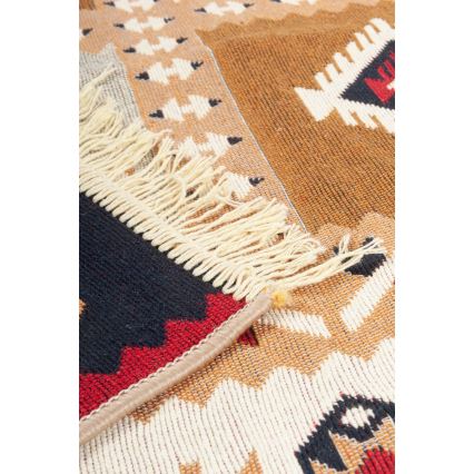 Tappeto orientale reversibile KILIM GOLD 60x120 cm multicolore