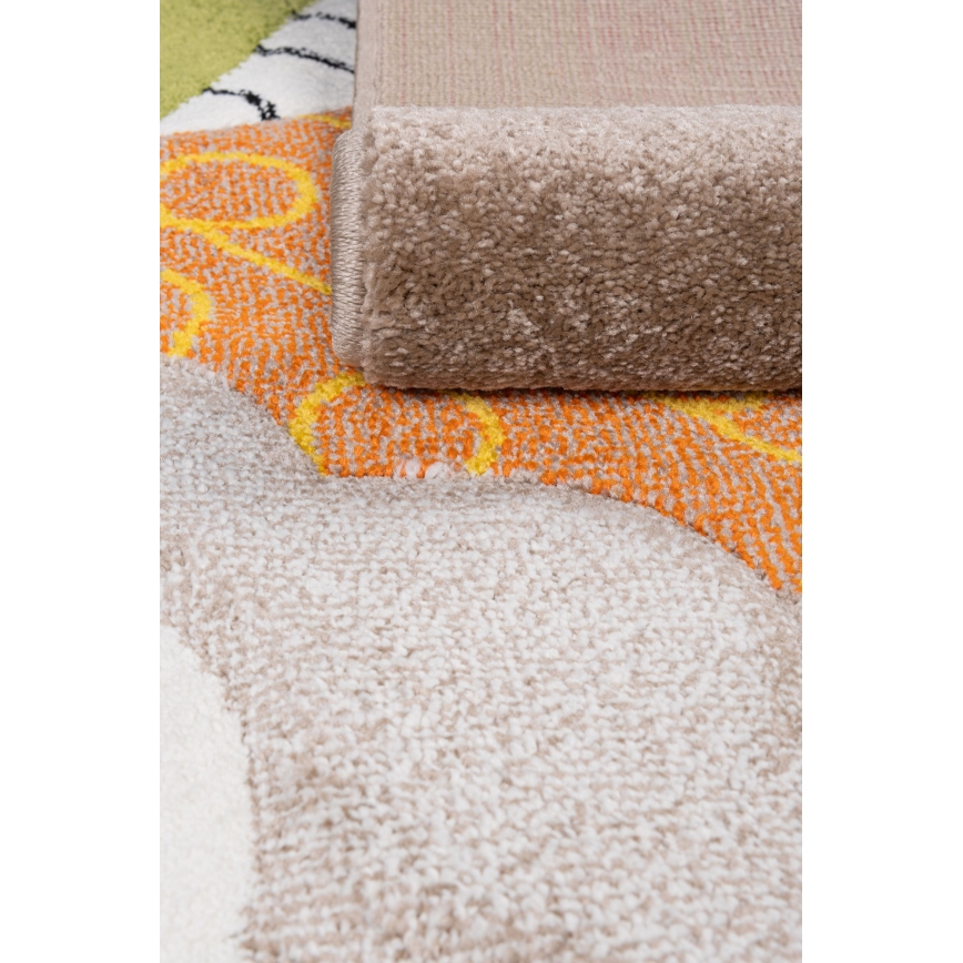 Tappeto per bambini BOND KIDS 80x150 cm 2100 g/m2 multicolore