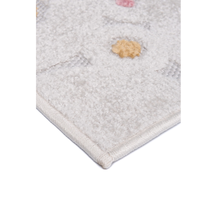Tappeto per bambini PIAR 80x150 cm multicolore/pois