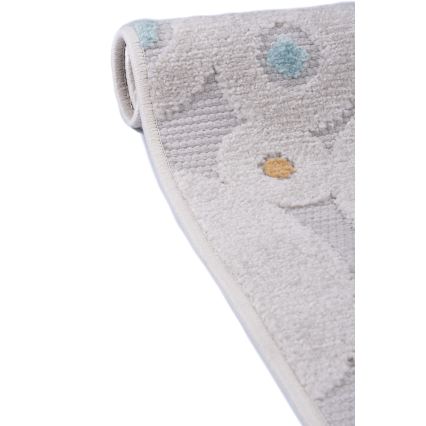 Tappeto per bambini PIAR 80x150 cm multicolore/pois