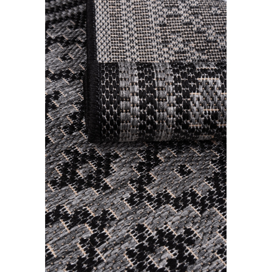 Tappeto per esterni EXPRESS NEW OUTDOOR 80x150 cm antracite
