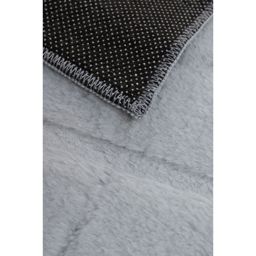 Tappeto RABBIT 3D 120 x 170 cm grigio