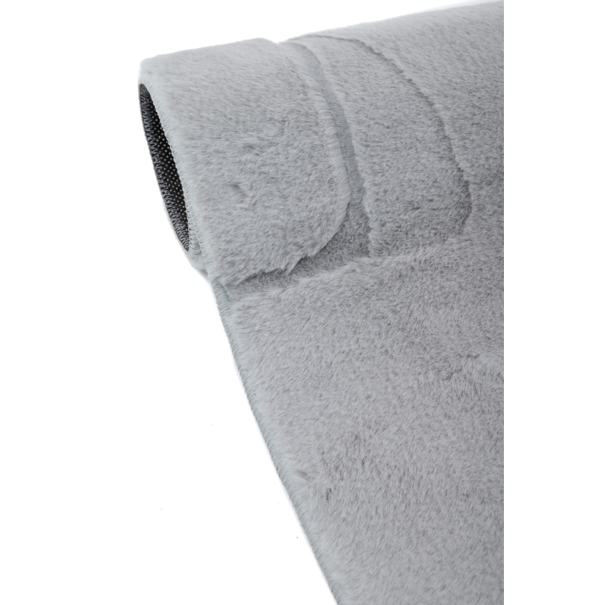 Tappeto RABBIT 3D 120 x 170 cm grigio