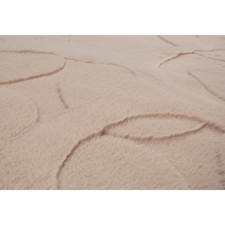 Tappeto RABBIT 3D 120x170 cm beige