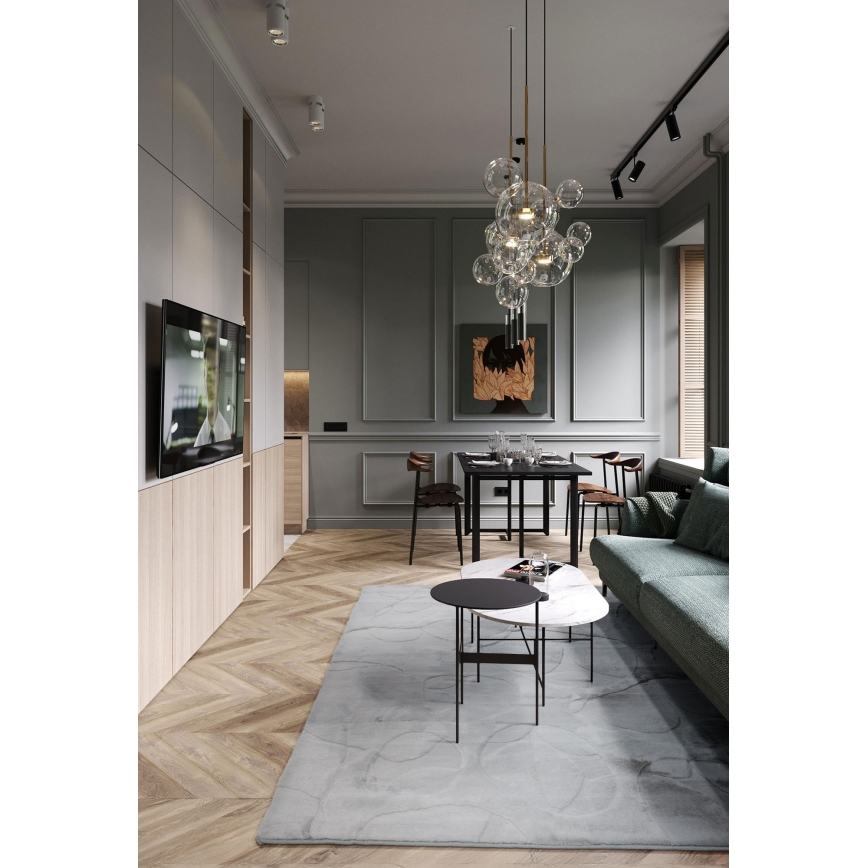 Tappeto RABBIT 3D 80x150 cm grigio chiaro