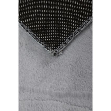 Tappeto RABBIT 3D 80x150 cm grigio chiaro