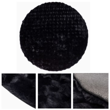 Tappeto RABBIT BUBBLE 160 cm nero