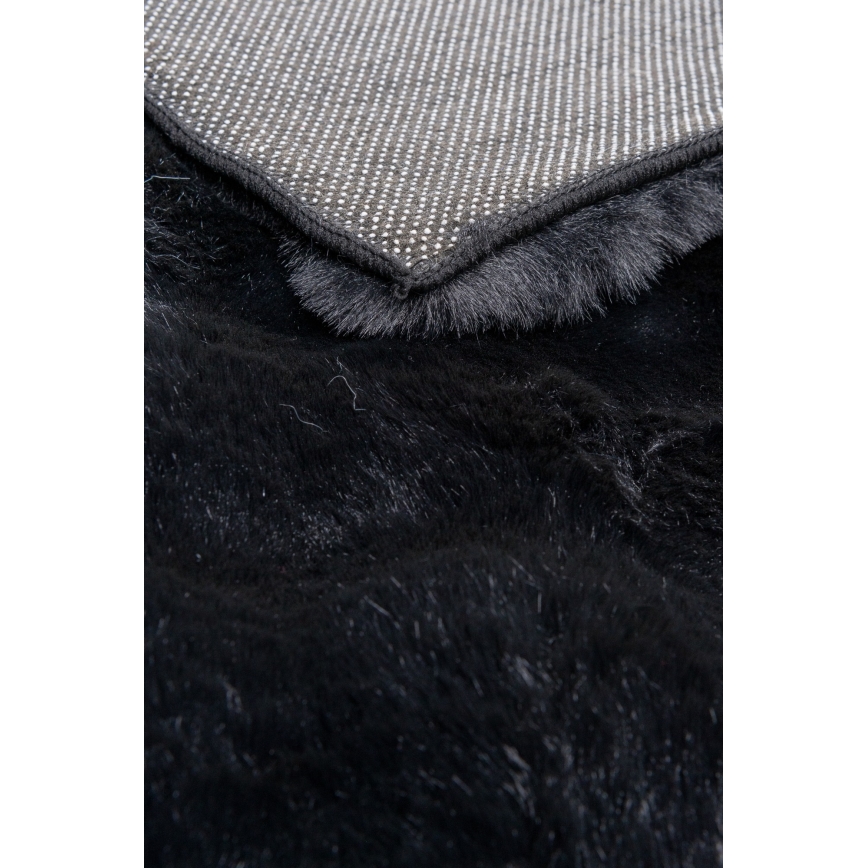 Tappeto RABBIT BUBBLE 80x150 cm nero
