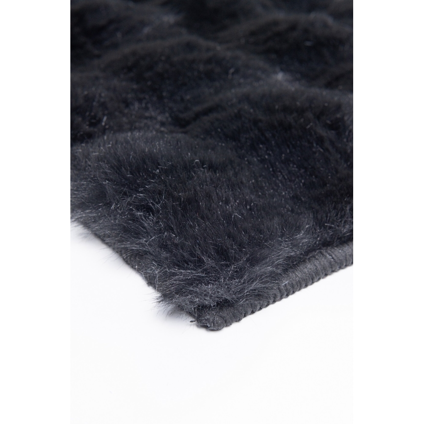 Tappeto RABBIT BUBBLE 80x150 cm nero