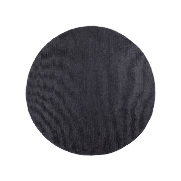 Tappeto rotondo naturale FIR WOOL 160 cm 2600 g/m2 antracite