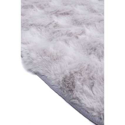 Tappeto rotondo RABBIT BUBBLE 160 cm grigio