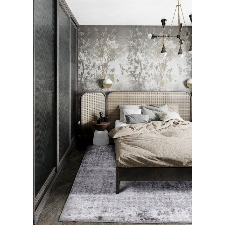 Tappeto SALAMANCA 67x120 cm grigio/bianco