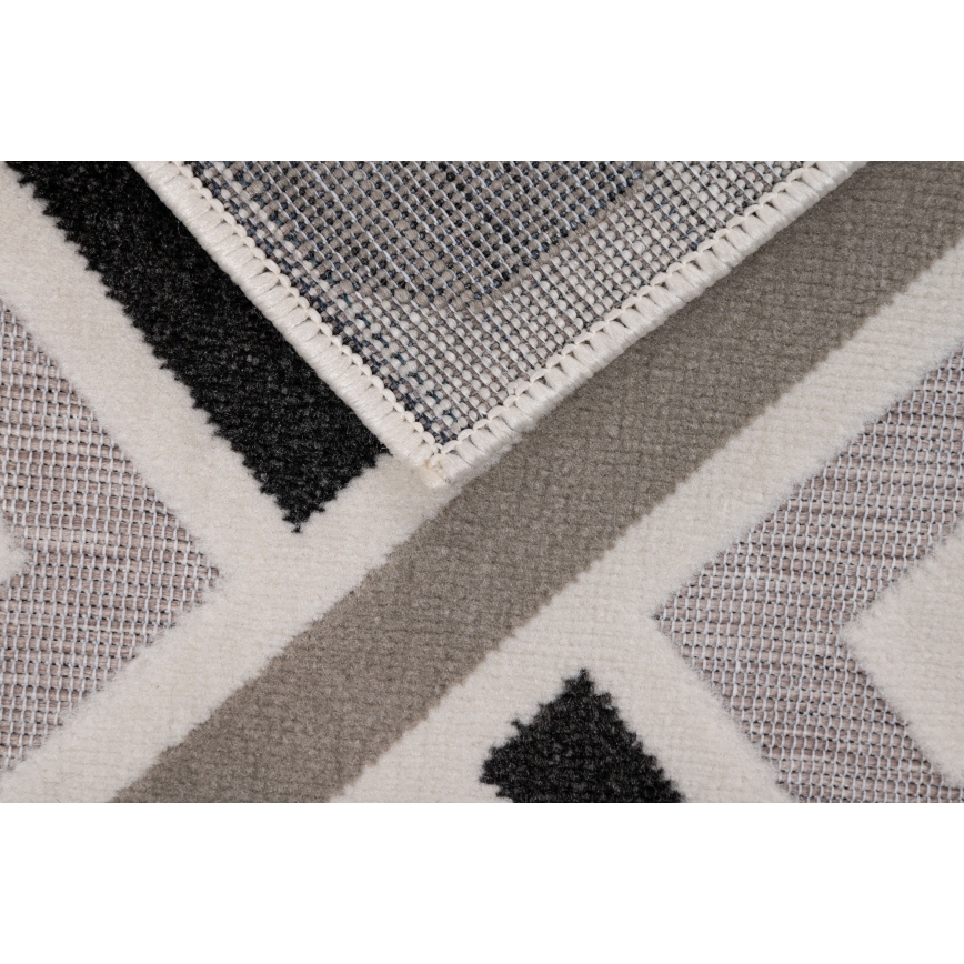 Tappeto SHIFT 120x160 cm grigio/blu/beige