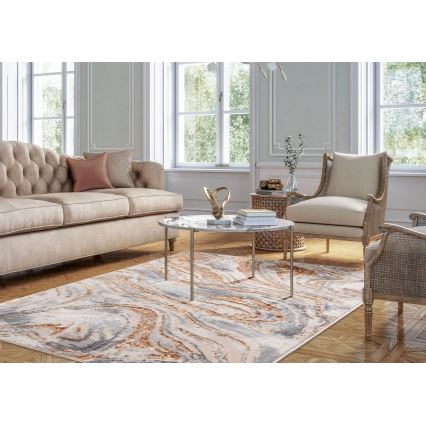 Tappeto STONE 80x140 cm beige/grigio