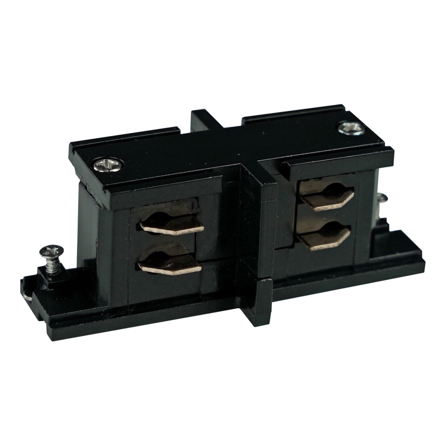 Tappo finale trifaseper sistema a binari TRACER straight nero