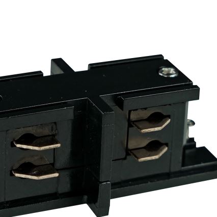 Tappo finale trifaseper sistema a binari TRACER straight nero
