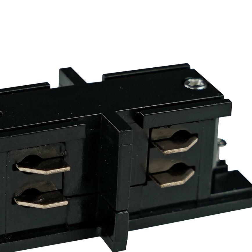 Tappo finale trifaseper sistema a binari TRACER straight nero