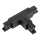 Tappo finale trifaseper sistema a binari TRACER T-connettore nero