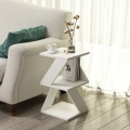 Tavolino ALBENI 50x30 cm bianco