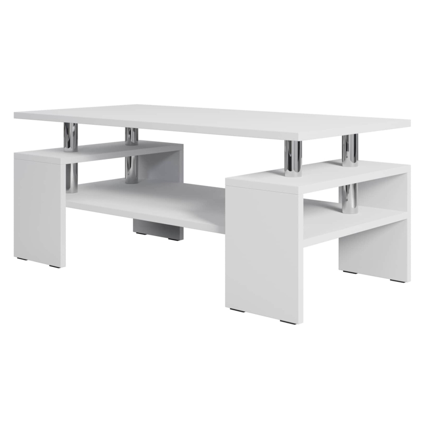 Tavolino CUBE 50x110 cm bianco
