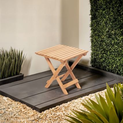 Tavolino da giardino 40x40 cm in faggio