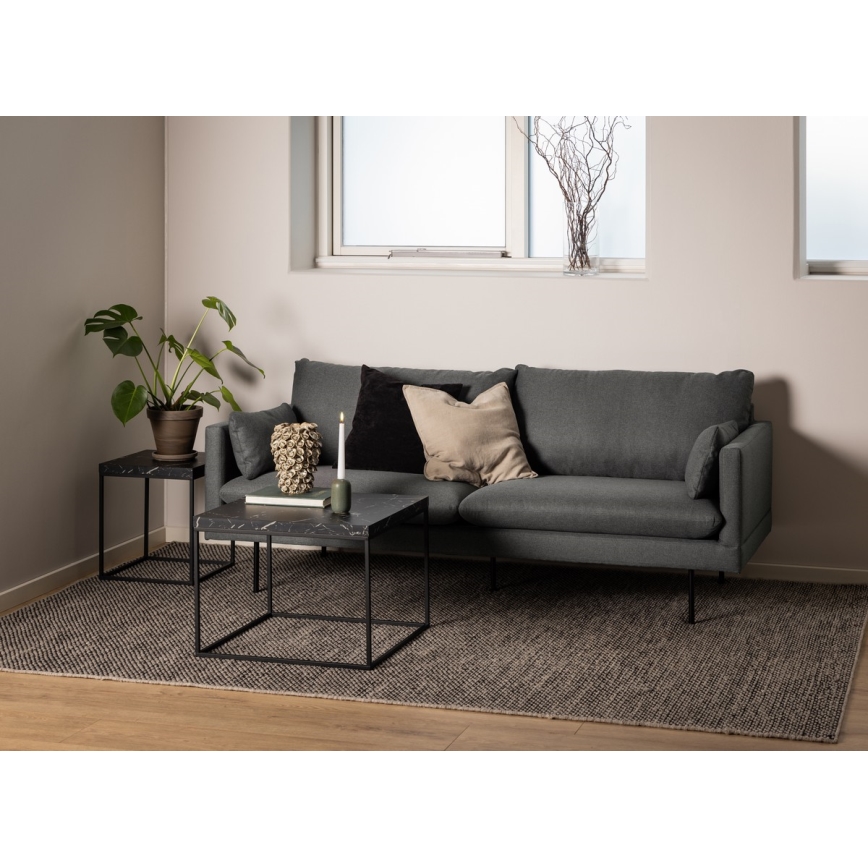 Tavolino da salotto CAMILO nero