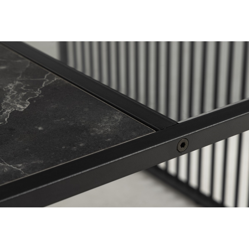 Tavolino da salotto DEVIN nero