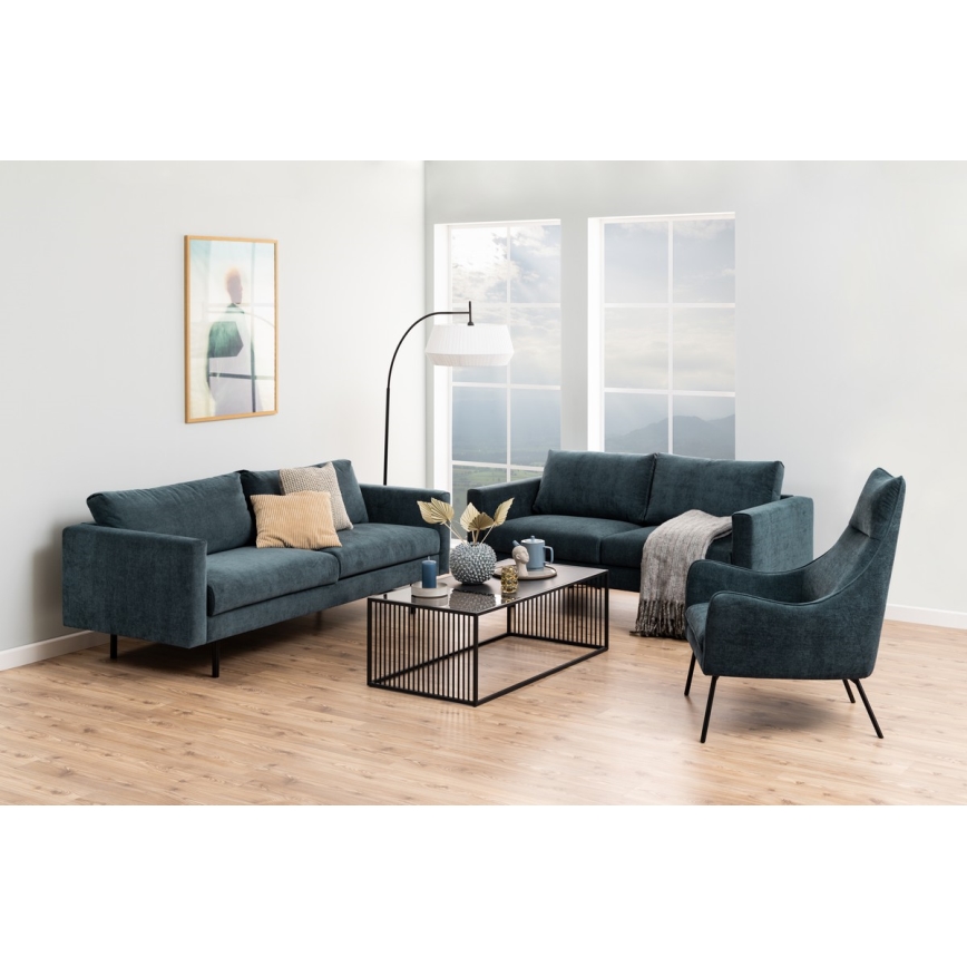 Tavolino da salotto DEVIN nero