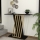Tavolino da salotto GRAVITY 76,8x90 cm nero/oro