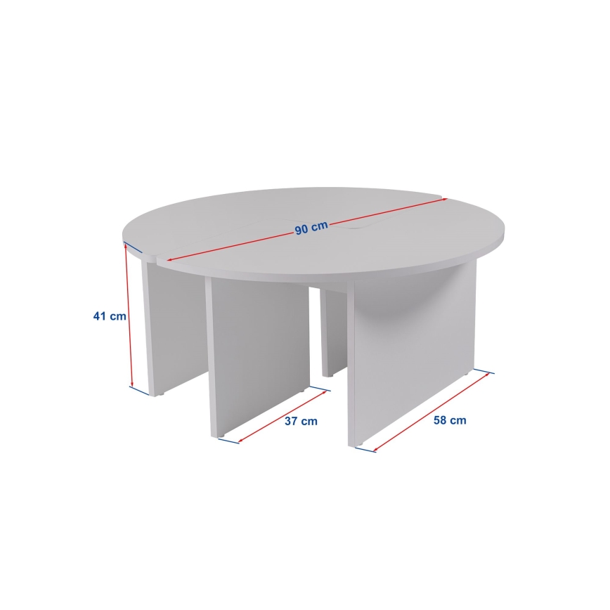 Tavolino da salotto LUVIA in pino