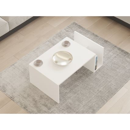 Tavolino da salotto MONEL bianco