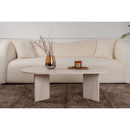 Tavolino da salotto NEL 119x60 cm beige