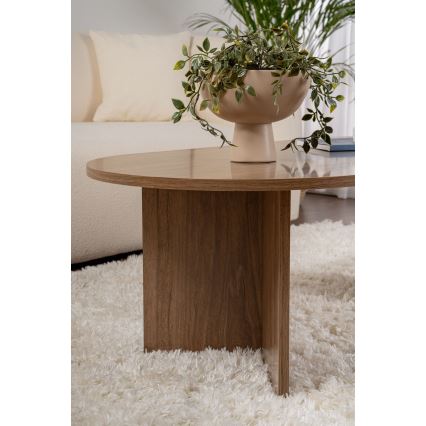 Tavolino da salotto NEL in noce