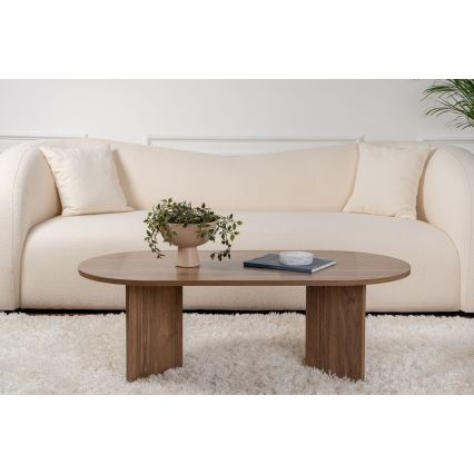 Tavolino da salotto NEL in noce