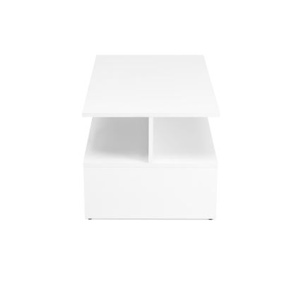 Tavolino da salotto NOTE 90x51 cm bianco