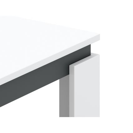 Tavolino da salotto OLAF bianco/antracite